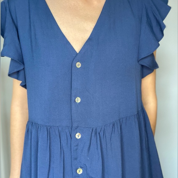 Pink Martini Claudia Dress in Navy blue color size small - Picture 1 of 7